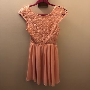 Charming Charlie Pink mini dress